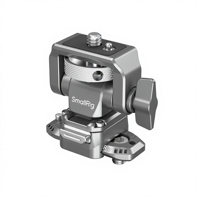 Small Rig HawkLock H21 Quick Release Monitor Support with NATO Clamp Monitor Mount with Quick Release NATO Rail,Load 2.5kg 4487