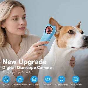 Cámara Eléctrica WIFI Q12-B con Certificación IP67 para Oídos, Venta Directa de Fábrica, Cámaras para Oídos de Animales Pequeños, Mascotas, Gatos, Perros, Limpiador de Oídos Inteligente para el Hogar - Product Image 6