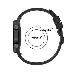 Fabbrica di 22mm Sport in Silicone Smart Watch cinturino scatola di gomma per huawei <span class=keywords><strong>GT2</strong></span> <span class=keywords><strong>46mm</strong></span> Honor Watch GS3 uomini accessori - Product Image 4