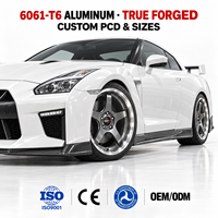 Jantes forgées personnalisées à 5 branches 18 19 20 21 pouces 5x120 5x112 Gunmetal Deep Dish Polished Lip pour BMW M2 M3 M4 M5 G80 G82 G87