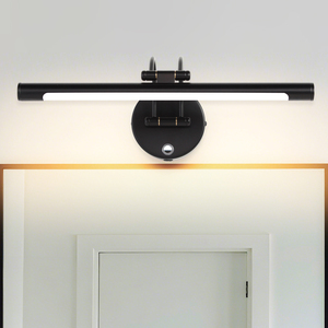 Luxury Golden LED Wall Lamp for Living Room & <b>Bathroom</b> 220V IP44 Rated Dimmable <b>Mirror</b> Lamp with Modern Design - Product Image 4