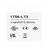 Contrôleur PLC 1756-L73, processeur CPU, mémoire 8 Mo, carte USB SD, châssis, communication Ethernet, 128 000 points E/S pour l'industrie