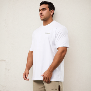 Custom T-<b>shirt</b> Heavyweight Cotton Oversized Screen Print Graphic Print <b>Black</b> Color Tee Private Label Supply Quality Men T <b>Shirt</b> - Product Image 3