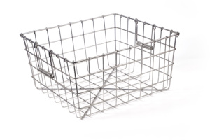 Large Capacity Kitchen Special Food <b>Storage</b> Mill Polish Stainless Steel Wire <b>Basket</b> Stocked China Origin OEM/ODM Available - Product Image 5