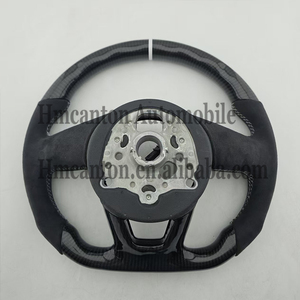 Volante de Fibra de Carbono Alcantara Más Popular para Modelos Audi A3 A4 A4L A5 A7L A8 Q5 Q7 B9 A6 R8 - Product Image 3