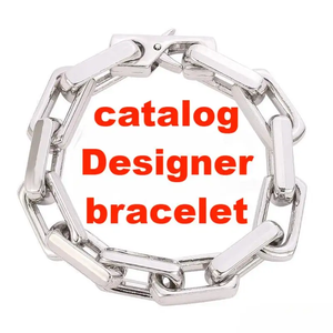 Bracciale rigido da donna, semplice e lucido, in acciaio INOX