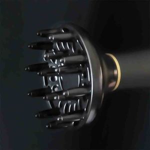 Secador de Pelo Iónico Profesional Gki 2200W Negro y Dorado con Accesorio Difusor - Product Image 4