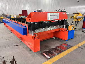 Conteneur de voiture galvanisé Fabrication OEM Côté externe et petit pain de panneau de toit de camion formant la machine Vente à chaud - Product Image 6