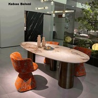 Chaise de luxe moderne Flair O Throne Chair en tissu haut de gamme Vanity Leisure Chair for Home Hotels Dining Room Cream Rotating Design