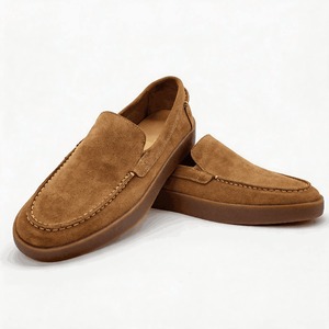 Mocasines de Cuero Hechos a Mano para Hombre, Zapatos Casuales de Negocios con Aumento de Altura - Product Image 3
