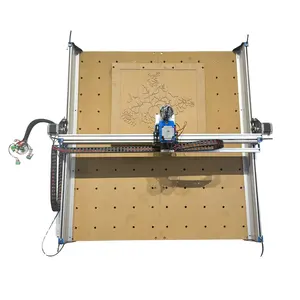 DIY 8080 pro Engraver and Cutter with 800w Spindle Homemade CNC Router Engraving Machine for Plastic