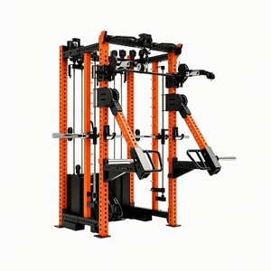 Attrezzatura Fitness Multifunzione Professionale in Acciaio per Uso Commerciale: Macchina per la Forza, Tornado Arms, Cable Crossover, Smith - Product Image 3