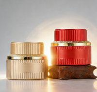 Pot cosmétique clair pot de crème cosmétique en verre pot de verre vide pour baume à lèvres