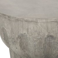 Table basse convertible en MgO au design moderne et léger, forme conique simple, finition lisse, pour salon, hôtel et usage extérieur