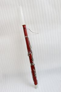 Basson pour enfants de 7 à 11 ans, corps en érable, tonalité Do, clés, supports, bagues et capuchon de protection plaqués argent, à vendre - Product Image 6