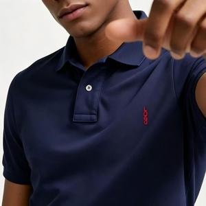 <span class=keywords><strong>Polo</strong></span> pour hommes d'affaires OEM personnalisé de haute qualité, respirant, à manches courtes, conçu sur mesure - Product Image 1