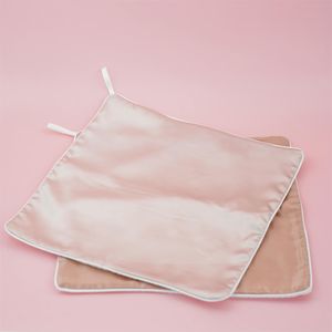 <span class=keywords><strong>Panno</strong></span> Esfoliante per la Pulizia del Viso in 100% Seta Marchio Personalizzato, Asciugamano Struccante Riutilizzabile in Seta e Bambù - Product Image 1