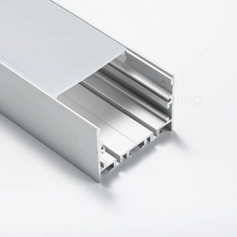 Nuovo Prodotto di Alta qualità Ha Condotto di Alluminio del soffitto di stirata del profilo, di grandi dimensioni in alluminio canale per ufficio HA CONDOTTO le illuminazione