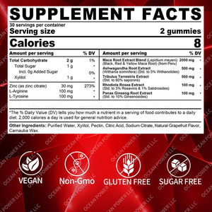 Gomitas de Maca de Marca Privada OEM, Mejoran el Rendimiento y la Energía, Apoyan el Equilibrio Hormonal e Inmunológico para Adultos - Product Image 4