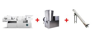 Máquina automática para hacer fideos de huevo de Nepal Máquina de producción de fideos <span class=keywords><strong>Chow</strong></span> Mein con componente de motor central - Product Image 5