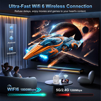 Gran oferta de proyector de batería Android 11 Home Smart Tv proyectores teléfono móvil Full Hd portátil Mini 4K Video Proyector