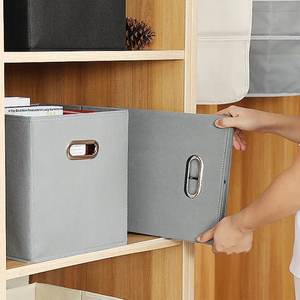 Soluciones de almacenamiento de tela abierta para el hogar para armarios Organizadores de ropa y almacenamiento para dormitorios - Product Image 2