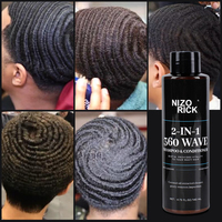 Sampo NIZORICK Waves Untuk Rambut Easy Waves, Sampo dan Kondisioner Anti Gatal Bernutrisi, Sampo Pengeriting Rambut Label Pribadi