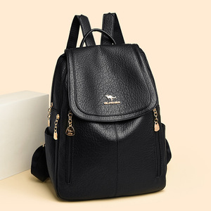 Mochila al por Mayor de Fábrica, Bolso de Mano de Cuero PU de Alta Calidad, Diseño Simple, Bolsos de Hombro para Mujer - Product Image 2