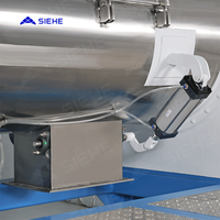 Mélangeur à pales auto-nivelant à moteur AC 2000L pour le mélange de poudres alimentaires, de boissons instantanées, de farine et d'additifs