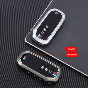 Étui de protection pour clé de voiture en alliage de zinc et gel de silice pour <span class=keywords><strong>KIA</strong></span> Carnival EV6 GTLINE <span class=keywords><strong>Sportage</strong></span> 7 boutons, <span class=keywords><strong>porte</strong></span>-clés, sac - Product Image 6
