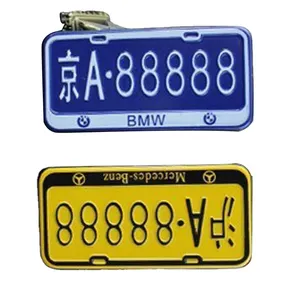 Professional Manufacturer Custom Car License Aluminum Number Plate