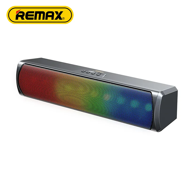 Remax Outdoors RB-M8 Bluetooth 5.0 Speakers RGB A2DP/AVRCP/HFP/HSP 1000mAh USB Shenzhen 2023 New Portable Wireless Speaker