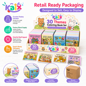 Promozione Estiva KAIX: <span class=keywords><strong>Libri</strong></span> da Colorare per Adulti con Simpatici Animali, Pagine Facili per Attività in Campeggio e Pacchetti Regalo - Product Image 6