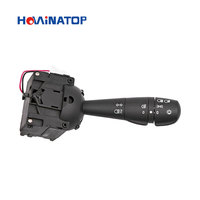 HOWINATOP 255403601R Interrupteur de phare de voiture pour Dacia Duster Lodgy Logan II Sandero 8201167978 Commutateur de colonne de direction 82011-67977