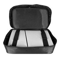 Sac de transport en nylon imperméable pour console PS5 Slim avec fermeture éclair, durable et portable, sac de voyage à bandoulière pour le rangement