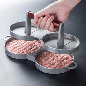 Chaud professionnel BBQ plaque chauffante Bacon gril <span class=keywords><strong>presse</strong></span> viande boeuf Burger Smasher <span class=keywords><strong>Hamburger</strong></span> Patty Maker en alliage d'aluminium Burger <span class=keywords><strong>presse</strong></span> - Product Image 5