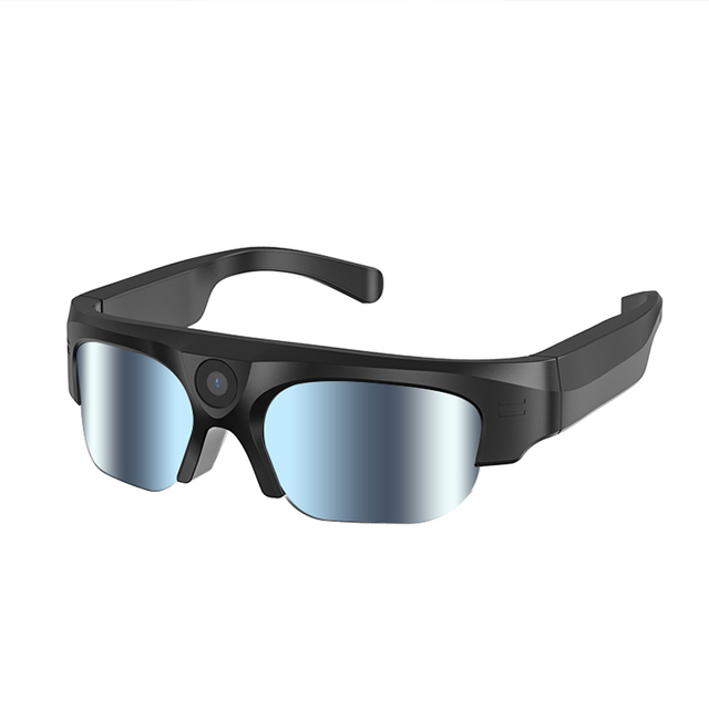 Lens Smart PC Material Outdoor Cycling Sports Sunglasses with HD Video Camera Waterproof Cycling Glasses