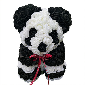 Oso de poliestireno Rosa Oso de flores San Valentín Oso de peluche grande Oso Rosa regalo para novia - Product Image 6