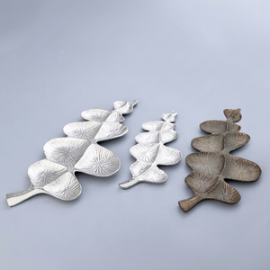Bols de service en métal, plats décoratifs, 100 pièces, compatibles lave-vaisselle, écologiques, plateaux en aluminium personnalisables, hôtels, restaurants, aliments - Product Image 1