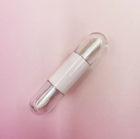 Nouveau design 2026 – Tube de brillant à lèvres vide double embout, emballage cosmétique transparent portable pour maquillage quotidien, voyage et cadeau