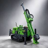 Foreuse de carottage portable à moteur diesel, 1000 m de profondeur, avec système entièrement hydraulique pour l'exploitation minière, vitesse de forage rapide