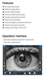 Autorefrator Keratômetro MSL Certificado CE K/R REF/KEF Modelo Ark-4000 à Venda - Product Image 6