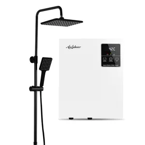 Termostato de sensor de flujo de agua, calentador de agua instantáneo eléctrico inteligente, calentamiento rápido, 240v, pequeño, 3kw