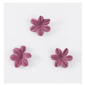 Broche de flor de microfibra coreana, flor artesanal para cabeça e broche de flor