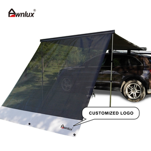 Wareda - Kits Completos de <span class=keywords><strong>Toldo</strong></span> de Malla Negra para Autocaravanas, Caravanas, Remolques de Camping, Bloqueador Solar UV para la Parte Delantera y Lateral - Product Image 2