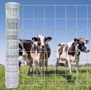 Yuking Farm Field Security Livestock Protection High Galvanized <b>Wire</b> <b>Mesh</b> Fence with Cutting Service - Product Image 1