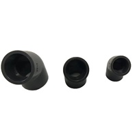 Raccord coudé à 45 degrés en PVC-U DIN Standard 3/4" 14mm Classe 150 haute pression pour l'alimentation en eau et le drainage, non destiné à une utilisation électrique