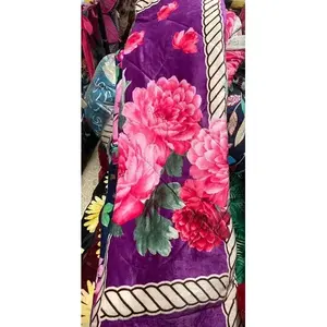 Funda de colchón de franela de doble cara, estampada, para todas las estaciones, tamaño adulto - Product Image 3