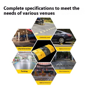 सड़कों और राजमार्गों के लिए आवासीय प्रवेश द्वार के लिए उच्च गुणवत्ता की गति की बाधा - Product Image 5