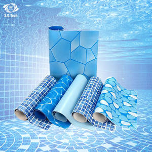 Usine directe personnalisé mosaïque <span class=keywords><strong>vinyle</strong></span> PVC revêtement de piscine Anti-UV couronne d'eau accessoire pour piscines rondes extérieures couverture Type de <span class=keywords><strong>tapis</strong></span> - Product Image 5